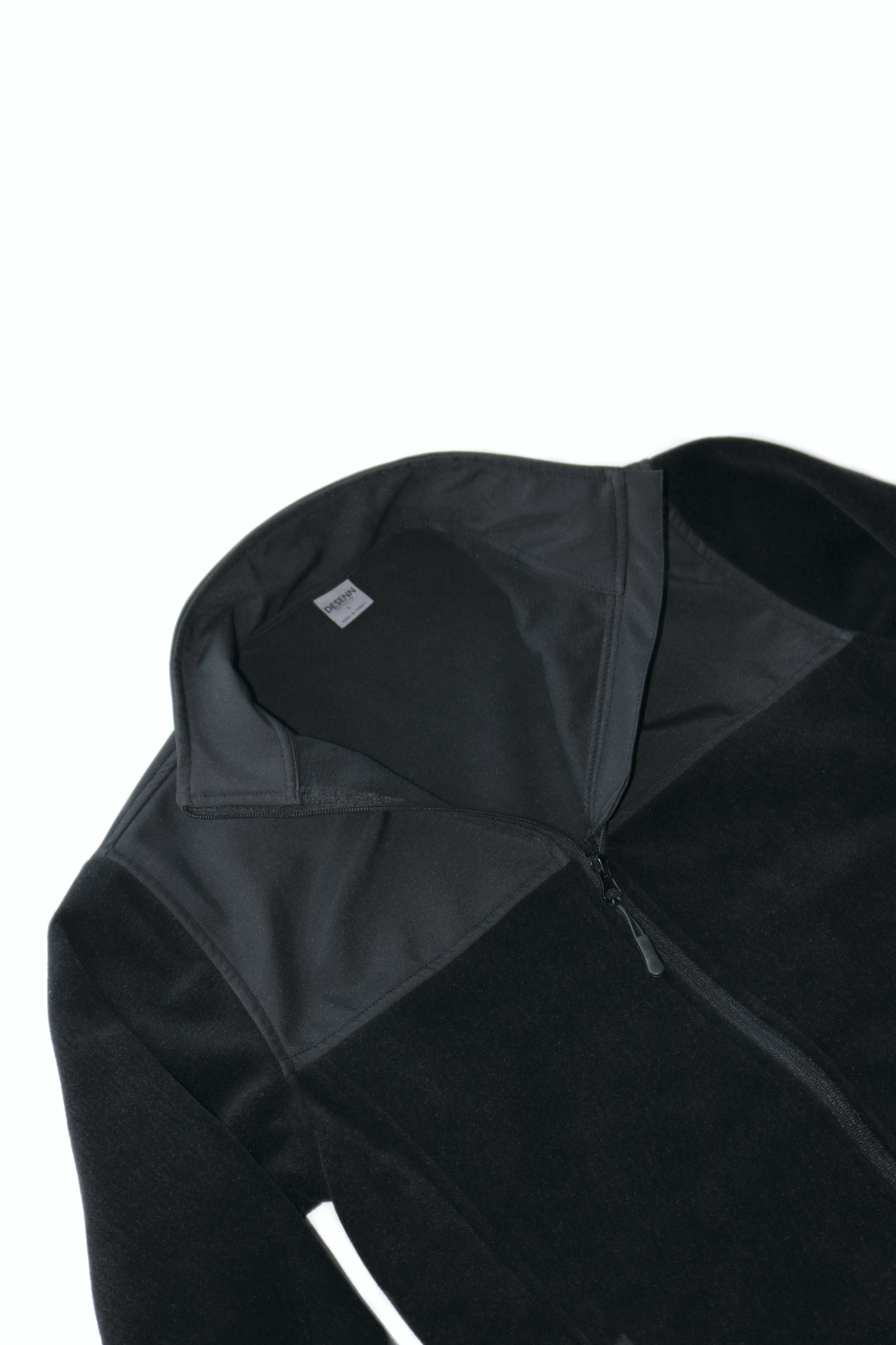 POLAR FLEECE WITH SHOULDER SHELL MARIN JACKET | SHOULDER AND BACK SHELL FLEECE JACKET